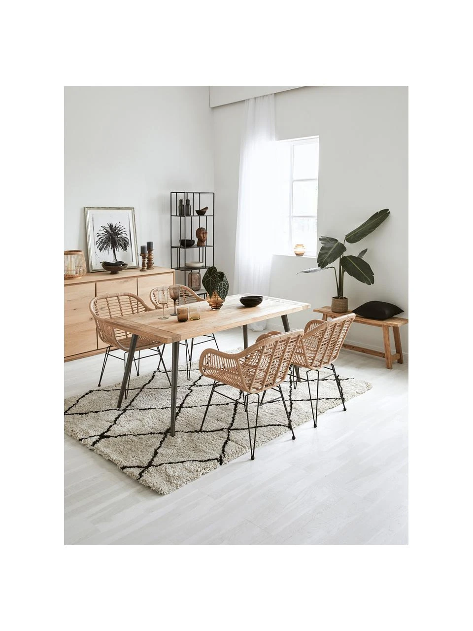 Westwing Collection Chaise polyrotin Costa, 2 pièces, larg. 59 x prof. 58 cm 3 Westwing Collection Chaise polyrotin Costa, 2 pièces, larg. 59 x prof. 58 cm – Image 2