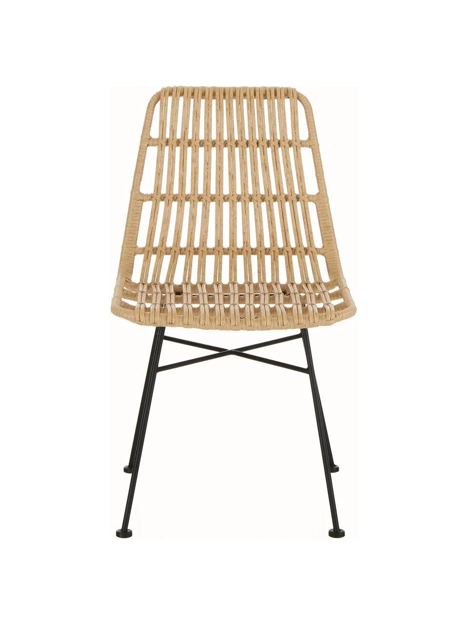 Westwing Collection Chaise polyrotin Costa, 2 pièces, larg. 47 x prof. 61 cm 7 Westwing Collection Chaise polyrotin Costa, 2 pièces, larg. 47 x prof. 61 cm – Image 5