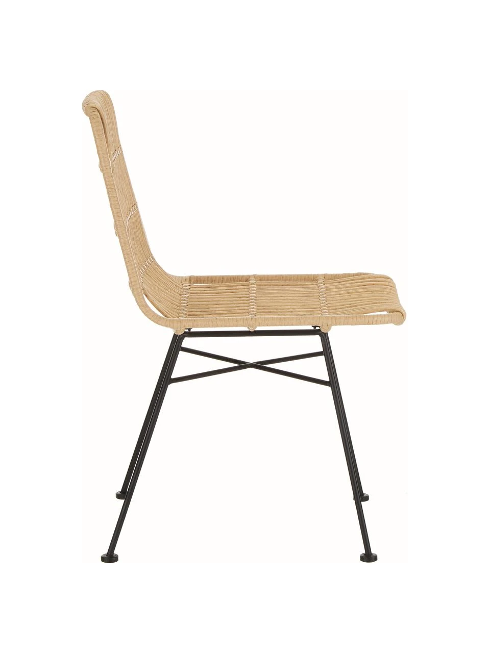 Westwing Collection Chaise polyrotin Costa, 2 pièces, larg. 47 x prof. 61 cm 8 Westwing Collection Chaise polyrotin Costa, 2 pièces, larg. 47 x prof. 61 cm – Image 6