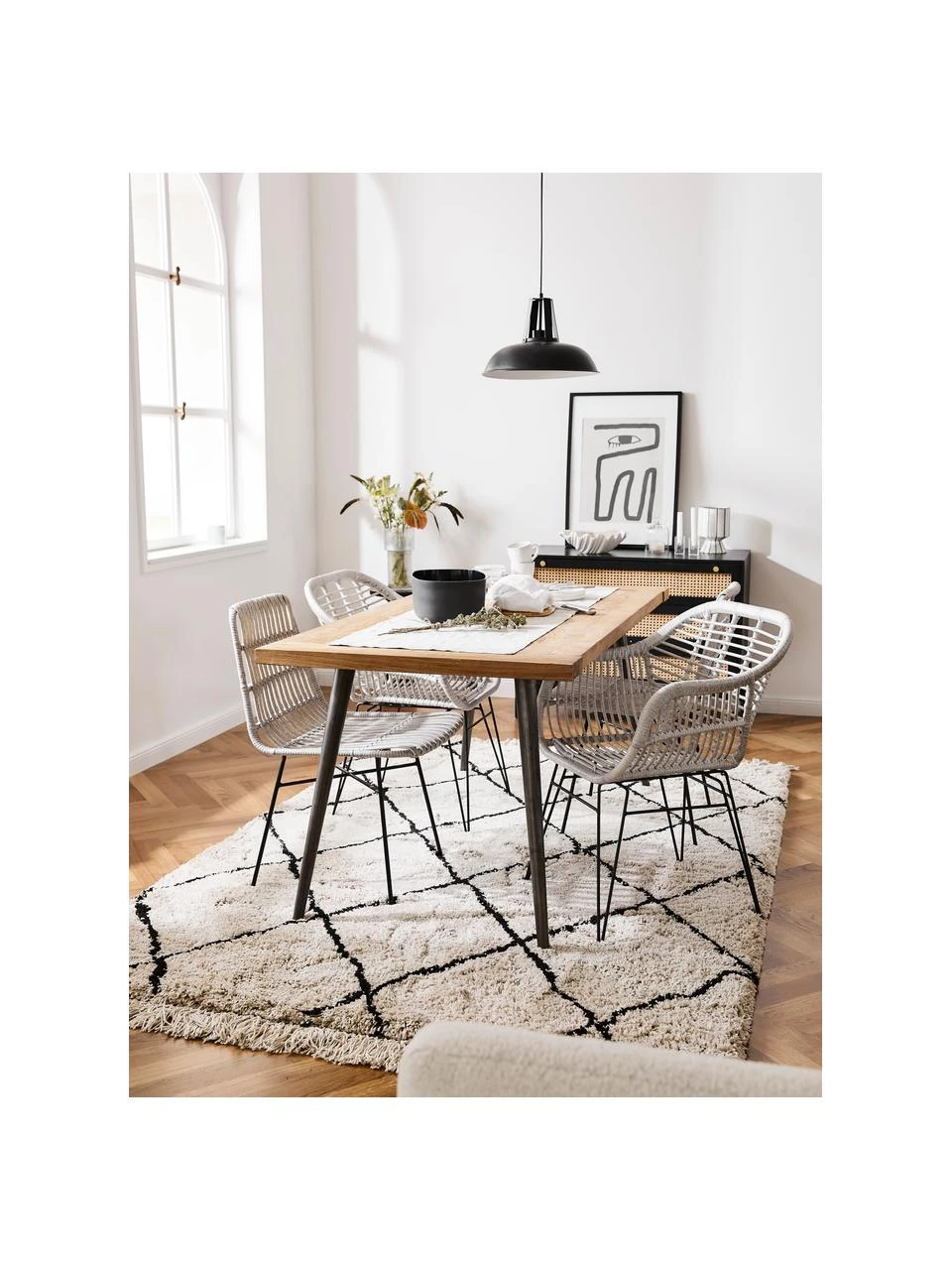 Westwing Collection Chaise polyrotin Costa, 2 pièces, larg. 59 x prof. 58 cm 4 Westwing Collection Chaise polyrotin Costa, 2 pièces, larg. 59 x prof. 58 cm – Image 2