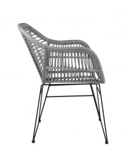 Westwing Collection Chaise polyrotin Costa, 2 pièces, larg. 59 x prof. 58 cm 13 Westwing Collection Chaise polyrotin Costa, 2 pièces, larg. 59 x prof. 58 cm -Jardin Soldes Boutique Chaise polyrotin Costa 2 pieces 41