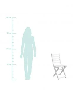 Chaises pliantes de balcon, en bois Lodge, 2 pièces, larg. 50 x haut. 86 cm -Jardin Soldes Boutique Chaises pliantes de balcon en bois Lodge 2 pieces 2