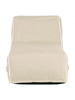 Bizzotto Chauffeuse de jardin gonflable beige Rihanna, larg. 60 x prof. 90 cm -Jardin Soldes Boutique Chauffeuse de jardin gonflable beige Rihanna 3