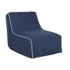 Bizzotto Chauffeuse de jardin gonflable bleue Rihanna, larg. 60 x prof. 90 cm -Jardin Soldes Boutique Chauffeuse de jardin gonflable bleue Rihanna