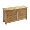 Coffre de jardin en bois Storage, larg. 90 x haut. 48 cm 2 Coffre de jardin en bois Storage, larg. 90 x haut. 48 cm -Jardin Soldes Boutique Coffre de jardin en bois Storage
