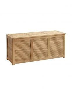 Coffre de rangement en bois Storage, larg. 130 x haut. 60 cm