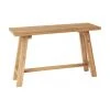 Console bois de teck Lawas, larg. 120 x prof. 40 cm