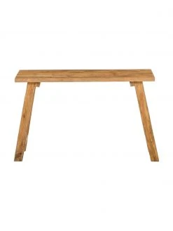 Console bois de teck Lawas, larg. 120 x prof. 40 cm -Jardin Soldes Boutique Console bois de teck Lawas 3