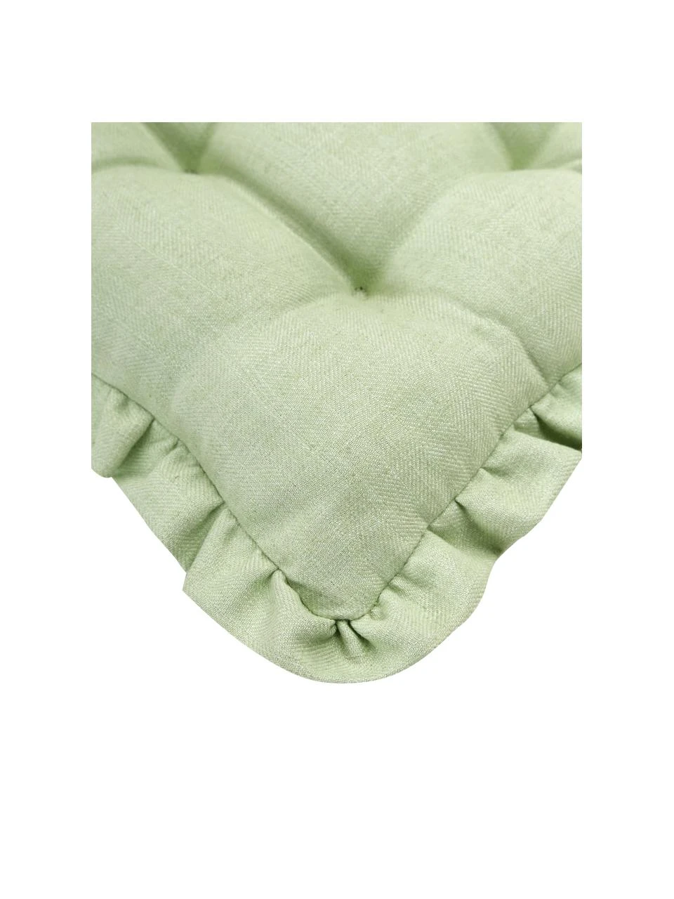 Westwing Collection Coussin de chaise 40x40 avec volants Camille, larg. 40 x long. 40 cm 6 Westwing Collection Coussin de chaise 40x40 avec volants Camille, larg. 40 x long. 40 cm – Image 4