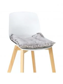 Westwing Collection Coussin de chaise 40x40 avec volants Camille, larg. 40 x long. 40 cm -Jardin Soldes Boutique Coussin de chaise 40x40 avec volants Camille 9