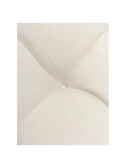 Westwing Collection Coussin de chaise 40x40 beige à houppes Ava, larg. 40 x long. 40 cm -Jardin Soldes Boutique Coussin de chaise 40x40 beige a houppes Ava 3