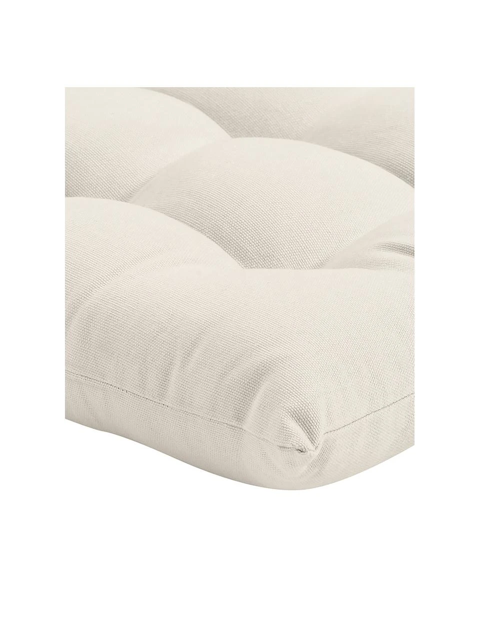 Westwing Collection Coussin de chaise 40x40 coton beige Ava, larg. 40 x long. 40 cm 7 Westwing Collection Coussin de chaise 40x40 coton beige Ava, larg. 40 x long. 40 cm – Image 5