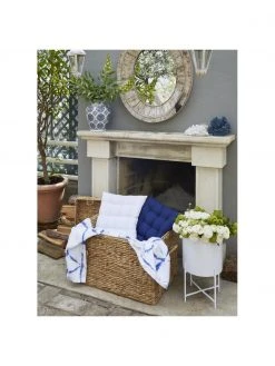 Westwing Collection Coussin de chaise 40x40 coton blanc Ava, larg. 40 x long. 40 cm 9 Westwing Collection Coussin de chaise 40x40 coton blanc Ava, larg. 40 x long. 40 cm -Jardin Soldes Boutique Coussin de chaise 40x40 coton blanc Ava 2