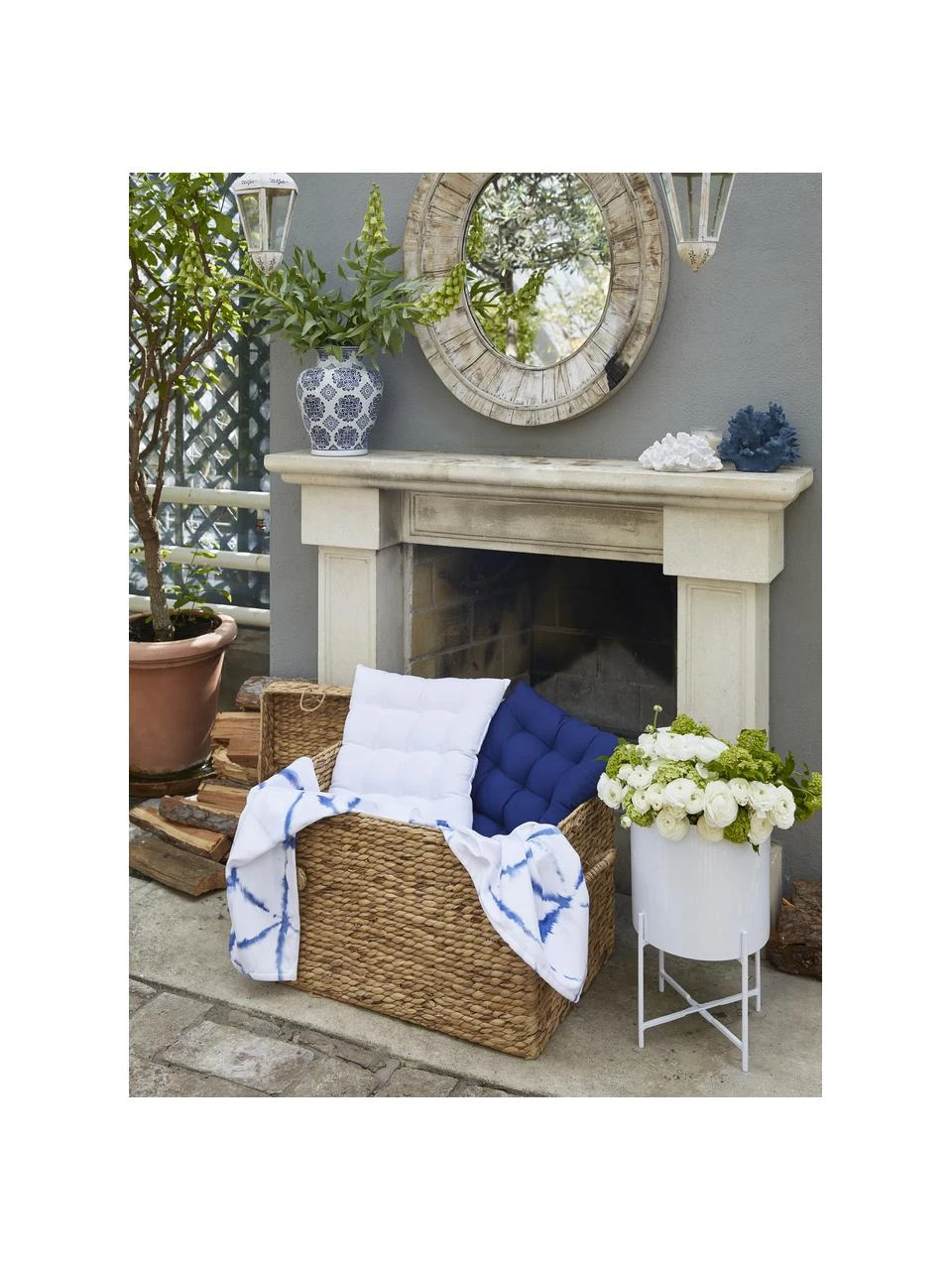 Westwing Collection Coussin de chaise 40x40 coton blanc Ava, larg. 40 x long. 40 cm 5 Westwing Collection Coussin de chaise 40x40 coton blanc Ava, larg. 40 x long. 40 cm – Image 3