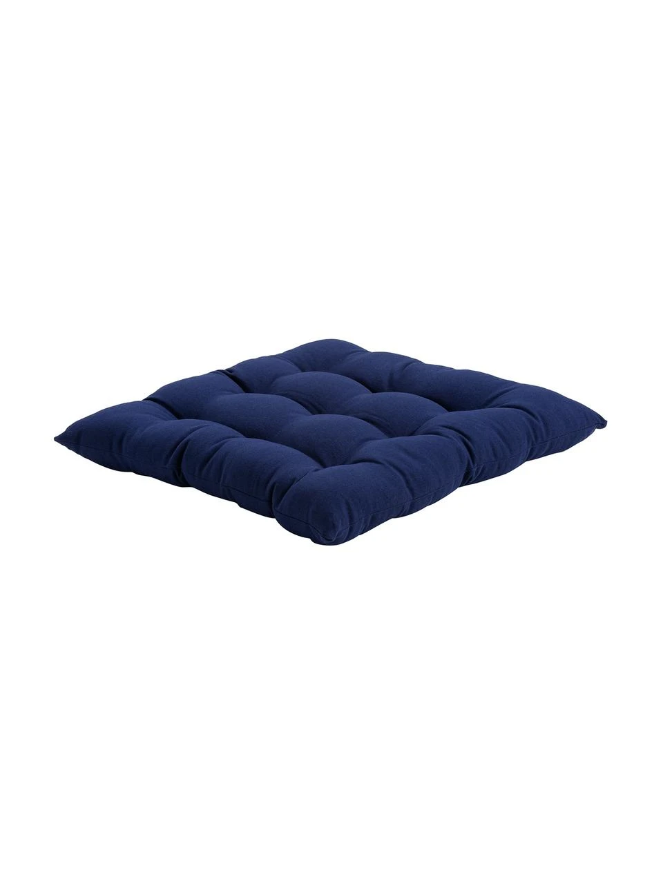 Westwing Collection Coussin de chaise 40x40 coton bleu marine Ava, larg. 40 x long. 40 cm 5 Westwing Collection Coussin de chaise 40x40 coton bleu marine Ava, larg. 40 x long. 40 cm – Image 3