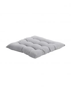 Westwing Collection Coussin de chaise 40x40 coton gris clair Ava, larg. 40 x long. 40 cm -Jardin Soldes Boutique Coussin de chaise 40x40 coton gris clair Ava 2