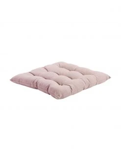 Westwing Collection Coussin de chaise 40x40 coton rose Ava, larg. 40 x long. 40 cm -Jardin Soldes Boutique Coussin de chaise 40x40 coton rose Ava 2