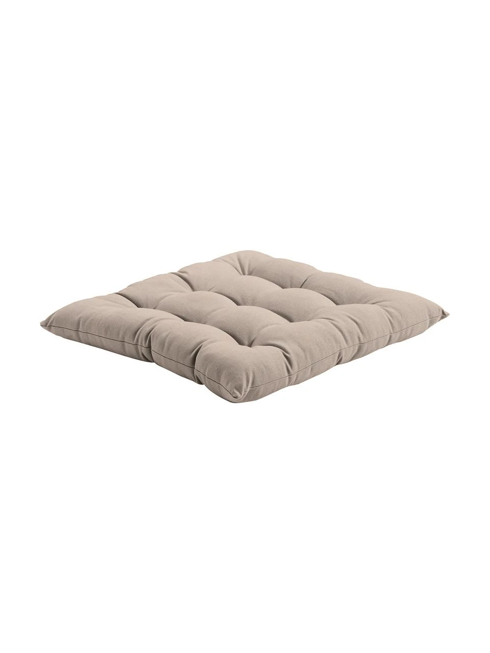 Westwing Collection Coussin de chaise 40x40 coton taupe Ava, larg. 40 x long. 40 cm 5 Westwing Collection Coussin de chaise 40x40 coton taupe Ava, larg. 40 x long. 40 cm – Image 3