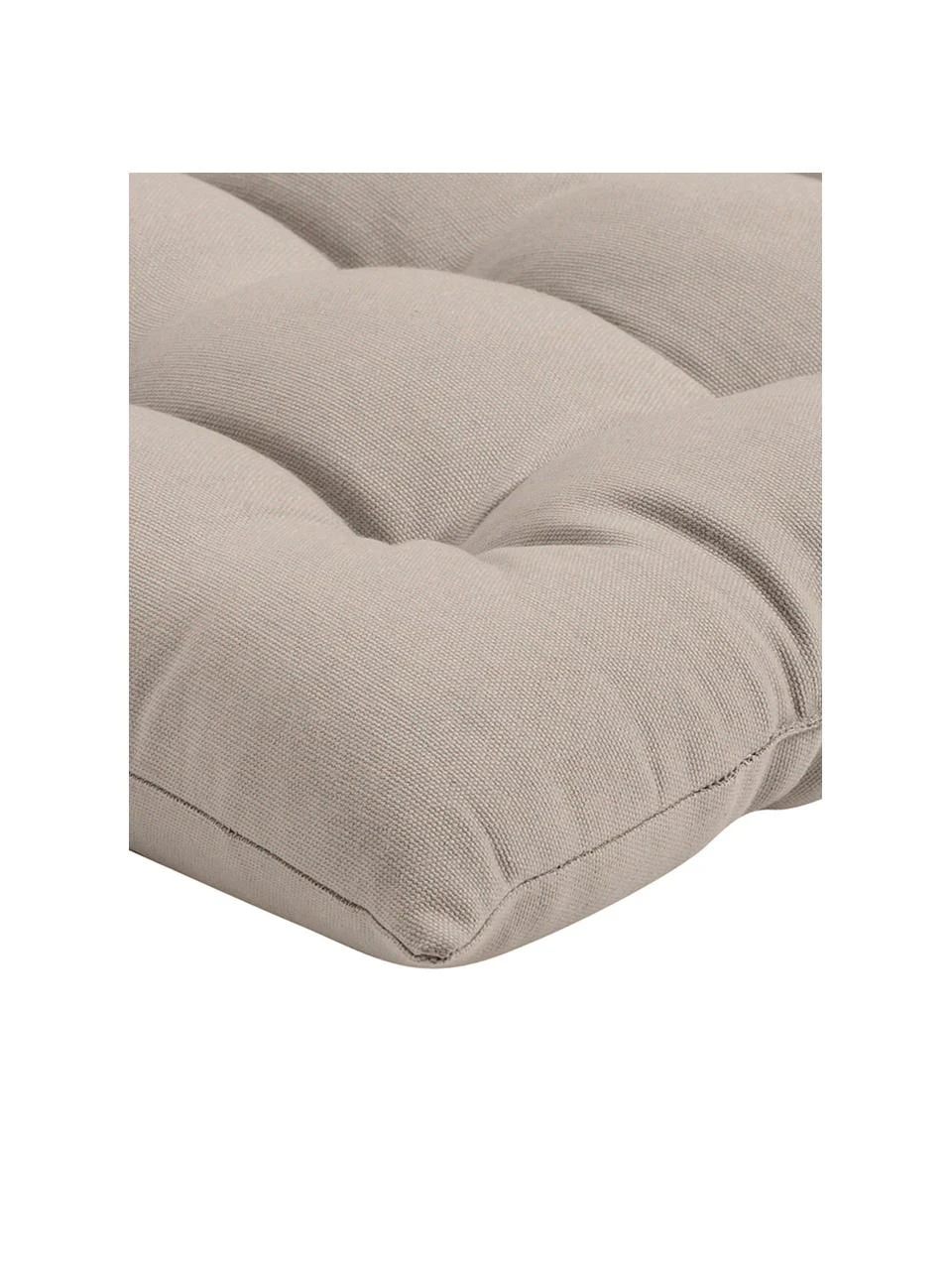 Westwing Collection Coussin de chaise 40x40 coton taupe Ava, larg. 40 x long. 40 cm 6 Westwing Collection Coussin de chaise 40x40 coton taupe Ava, larg. 40 x long. 40 cm – Image 4