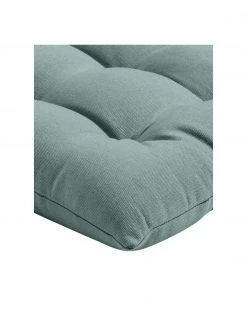 Westwing Collection Coussin de chaise 40x40 coton vert sauge Ava, larg. 40 x long. 40 cm -Jardin Soldes Boutique Coussin de chaise 40x40 coton vert sauge Ava 3