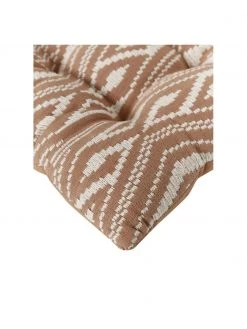 Westwing Collection Coussin de chaise 40x40 en coton brun Blaki, larg. 40 x long. 40 cm 9 Westwing Collection Coussin de chaise 40x40 en coton brun Blaki, larg. 40 x long. 40 cm -Jardin Soldes Boutique Coussin de chaise 40x40 en coton brun Blaki 2