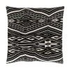 Westwing Collection Coussin de chaise 40x40 en coton noir Blaki, larg. 40 x long. 40 cm -Jardin Soldes Boutique Coussin de chaise 40x40 en coton noir Blaki