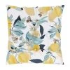 Westwing Collection Coussin de chaise 40x40 motif citron Bumble, larg. 40 x long. 40 cm