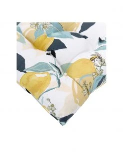 Westwing Collection Coussin de chaise 40x40 motif citron Bumble, larg. 40 x long. 40 cm -Jardin Soldes Boutique Coussin de chaise 40x40 motif citron Bumble 3