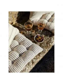 Westwing Collection Coussin de chaise 40x40 réversible Lindsey, larg. 40 x long. 40 cm -Jardin Soldes Boutique Coussin de chaise 40x40 reversible Lindsey 2