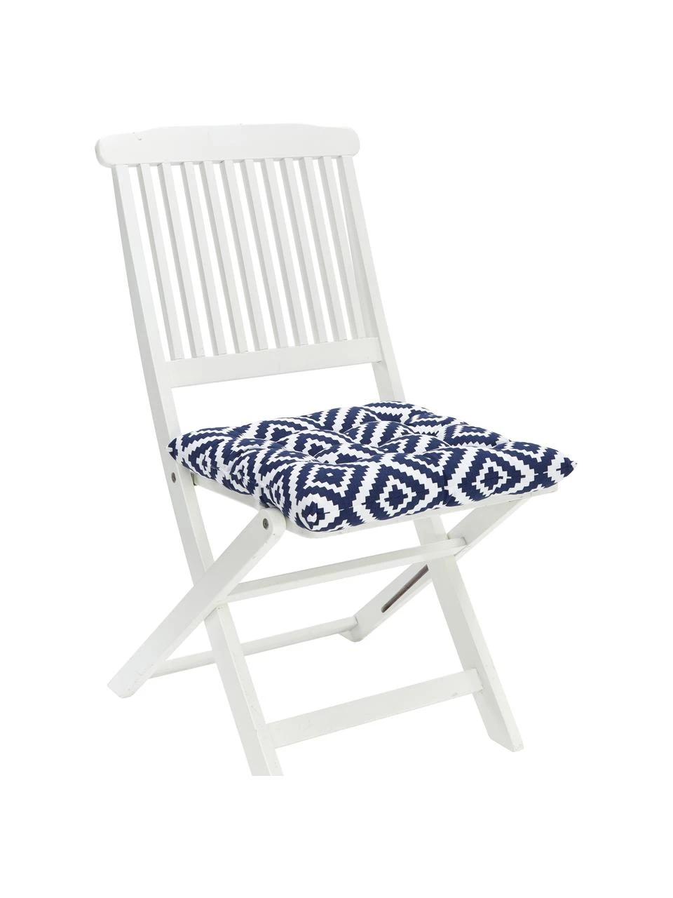 Westwing Collection Coussin de chaise bleu foncé Miami, larg. 40 x long. 40 cm 6 Westwing Collection Coussin de chaise bleu foncé Miami, larg. 40 x long. 40 cm – Image 4