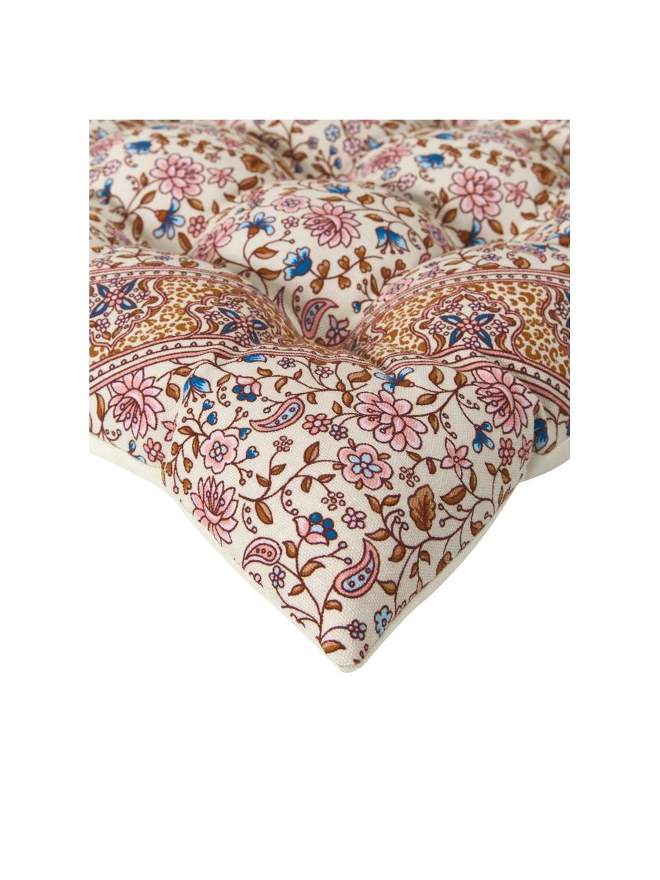 Westwing Collection Coussin de chaise en coton vieux rose à motif paisley Lilou, larg. 40 x long. 40 cm 8 Westwing Collection Coussin de chaise en coton vieux rose à motif paisley Lilou, larg. 40 x long. 40 cm – Image 6
