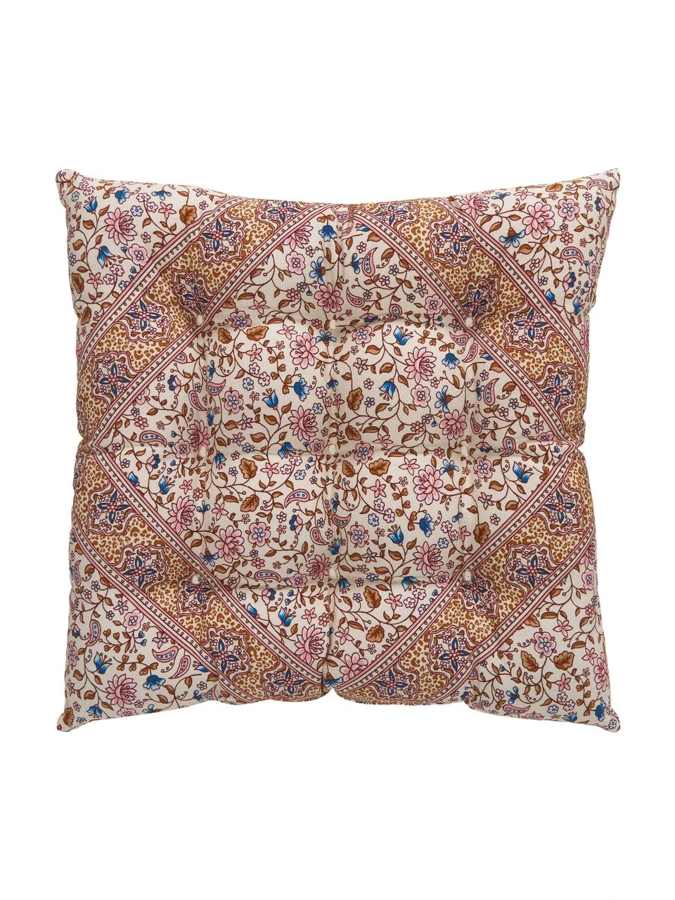 Westwing Collection Coussin de chaise en coton vieux rose à motif paisley Lilou, larg. 40 x long. 40 cm 3 Westwing Collection Coussin de chaise en coton vieux rose à motif paisley Lilou, larg. 40 x long. 40 cm