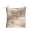 Westwing Collection Coussin de chaise en jute Faeka, larg. 40 x long. 40 cm 1 Westwing Collection Coussin de chaise en jute Faeka, larg. 40 x long. 40 cm -Jardin Soldes Boutique Coussin de chaise en jute Faeka