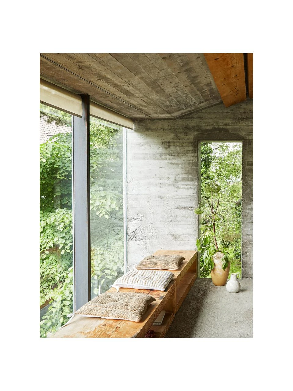 Westwing Collection Coussin de chaise en jute Justina, larg. 40 x long. 40 cm 4 Westwing Collection Coussin de chaise en jute Justina, larg. 40 x long. 40 cm – Image 2