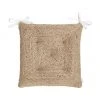 Westwing Collection Coussin de chaise en jute Justina, larg. 40 x long. 40 cm -Jardin Soldes Boutique Coussin de chaise en jute Justina