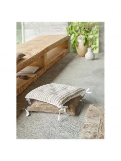 Westwing Collection Coussin de chaise en jute Justina, larg. 40 x long. 40 cm 10 Westwing Collection Coussin de chaise en jute Justina, larg. 40 x long. 40 cm -Jardin Soldes Boutique Coussin de chaise en jute Justina 2