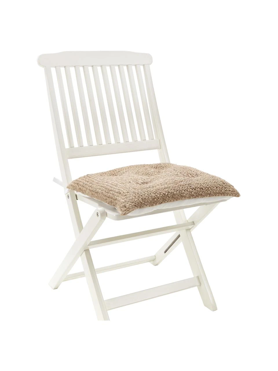 Westwing Collection Coussin de chaise en jute Justina, larg. 40 x long. 40 cm 6 Westwing Collection Coussin de chaise en jute Justina, larg. 40 x long. 40 cm – Image 4