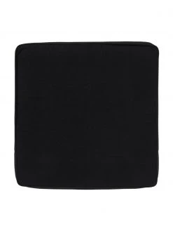 Westwing Collection Coussin de chaise épais noir Zoey, larg. 40 x long. 40 cm -Jardin Soldes Boutique Coussin de chaise epais noir Zoey 2