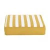 Westwing Collection Coussin de chaise épais rayures jaune Timon, larg. 40 x long. 40 cm -Jardin Soldes Boutique Coussin de chaise epais rayures jaune Timon