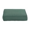 Westwing Collection Coussin de chaise épais vert foncé Zoey, larg. 40 x long. 40 cm