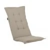 Coussin de chaise haut dossier beige uni Panama, larg. 50 x long. 123 cm -Jardin Soldes Boutique Coussin de chaise haut dossier beige uni Panama