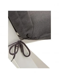 Coussin de chaise haut dossier gris uni Panama, larg. 50 x long. 123 cm -Jardin Soldes Boutique Coussin de chaise haut dossier gris uni Panama 4