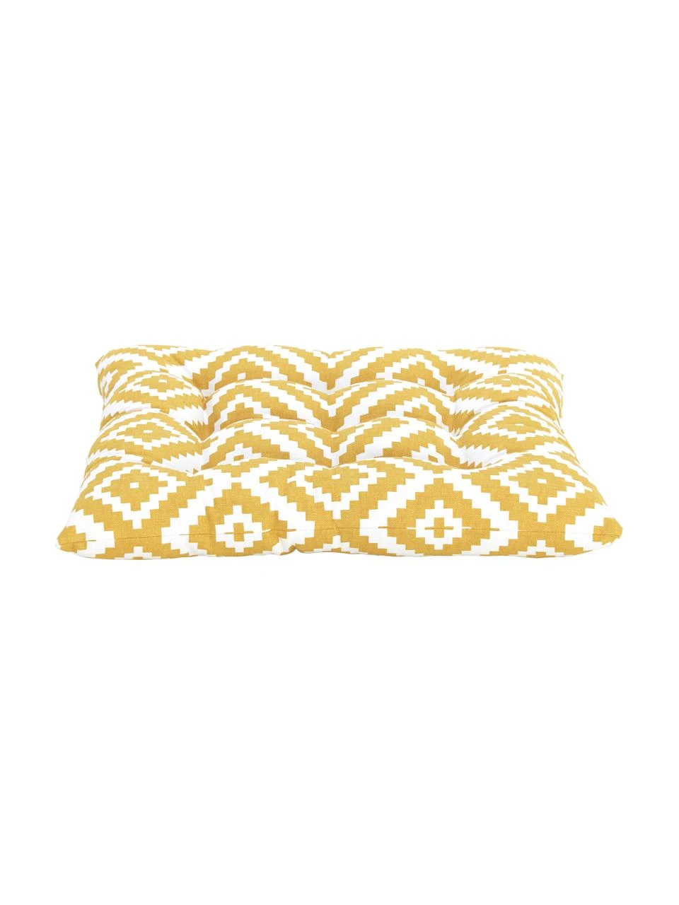Westwing Collection Coussin de chaise jaune Miami, larg. 40 x long. 40 cm 5 Westwing Collection Coussin de chaise jaune Miami, larg. 40 x long. 40 cm – Image 3