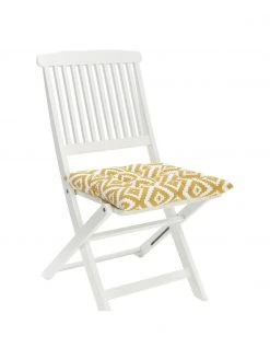 Westwing Collection Coussin de chaise jaune Miami, larg. 40 x long. 40 cm 11 Westwing Collection Coussin de chaise jaune Miami, larg. 40 x long. 40 cm -Jardin Soldes Boutique Coussin de chaise jaune Miami 3