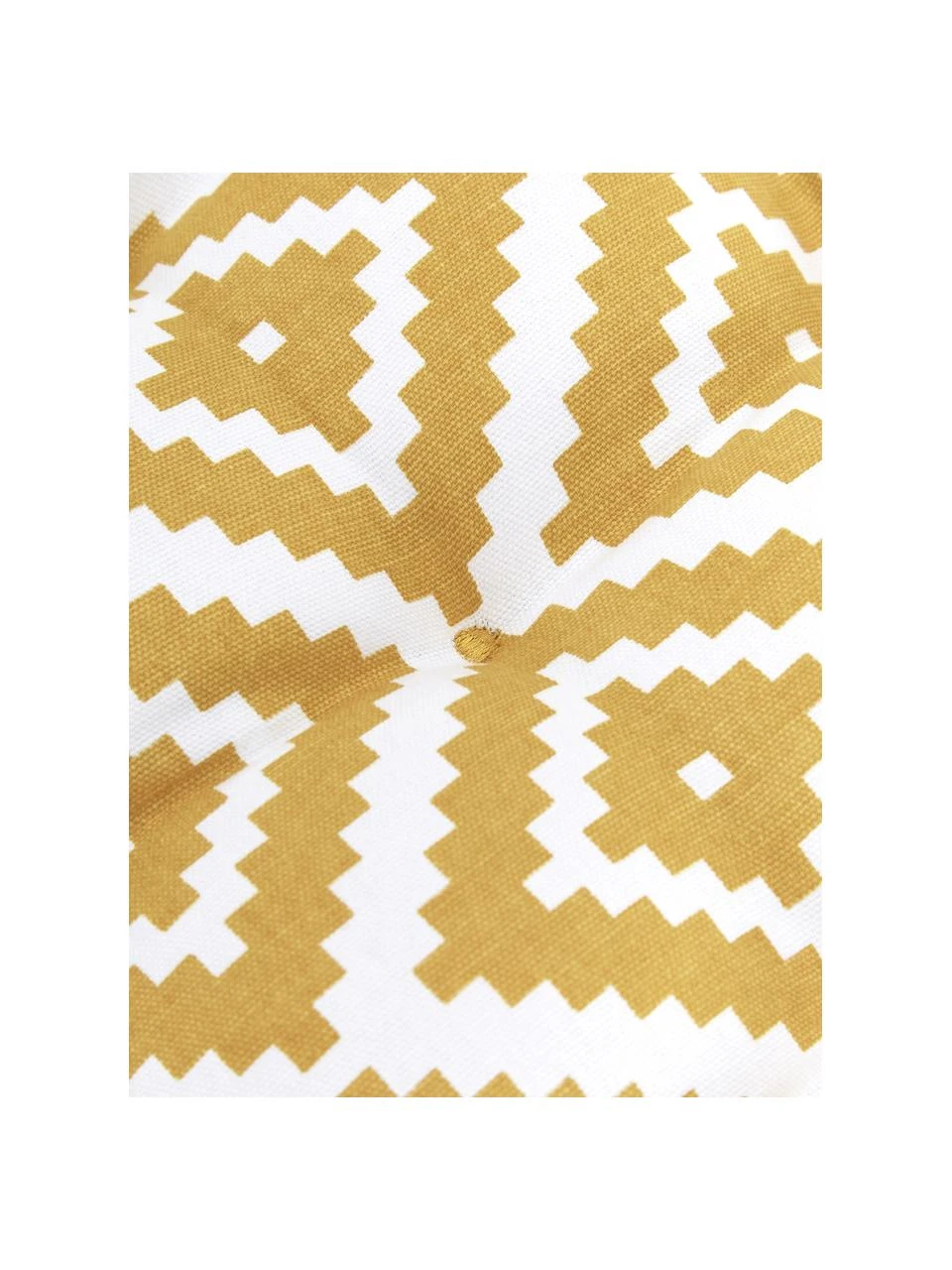 Westwing Collection Coussin de chaise jaune Miami, larg. 40 x long. 40 cm 7 Westwing Collection Coussin de chaise jaune Miami, larg. 40 x long. 40 cm – Image 5