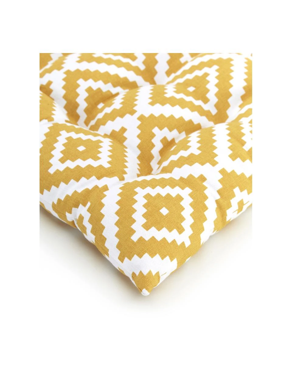 Westwing Collection Coussin de chaise jaune Miami, larg. 40 x long. 40 cm 8 Westwing Collection Coussin de chaise jaune Miami, larg. 40 x long. 40 cm – Image 6