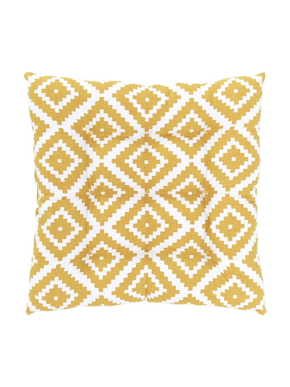 Westwing Collection Coussin de chaise jaune Miami, larg. 40 x long. 40 cm 3 Westwing Collection Coussin de chaise jaune Miami, larg. 40 x long. 40 cm
