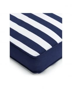 Westwing Collection Coussin de chaise rayures bleu foncé Timon, larg. 40 x long. 40 cm 10 Westwing Collection Coussin de chaise rayures bleu foncé Timon, larg. 40 x long. 40 cm -Jardin Soldes Boutique Coussin de chaise rayures bleu fonce Timon 3