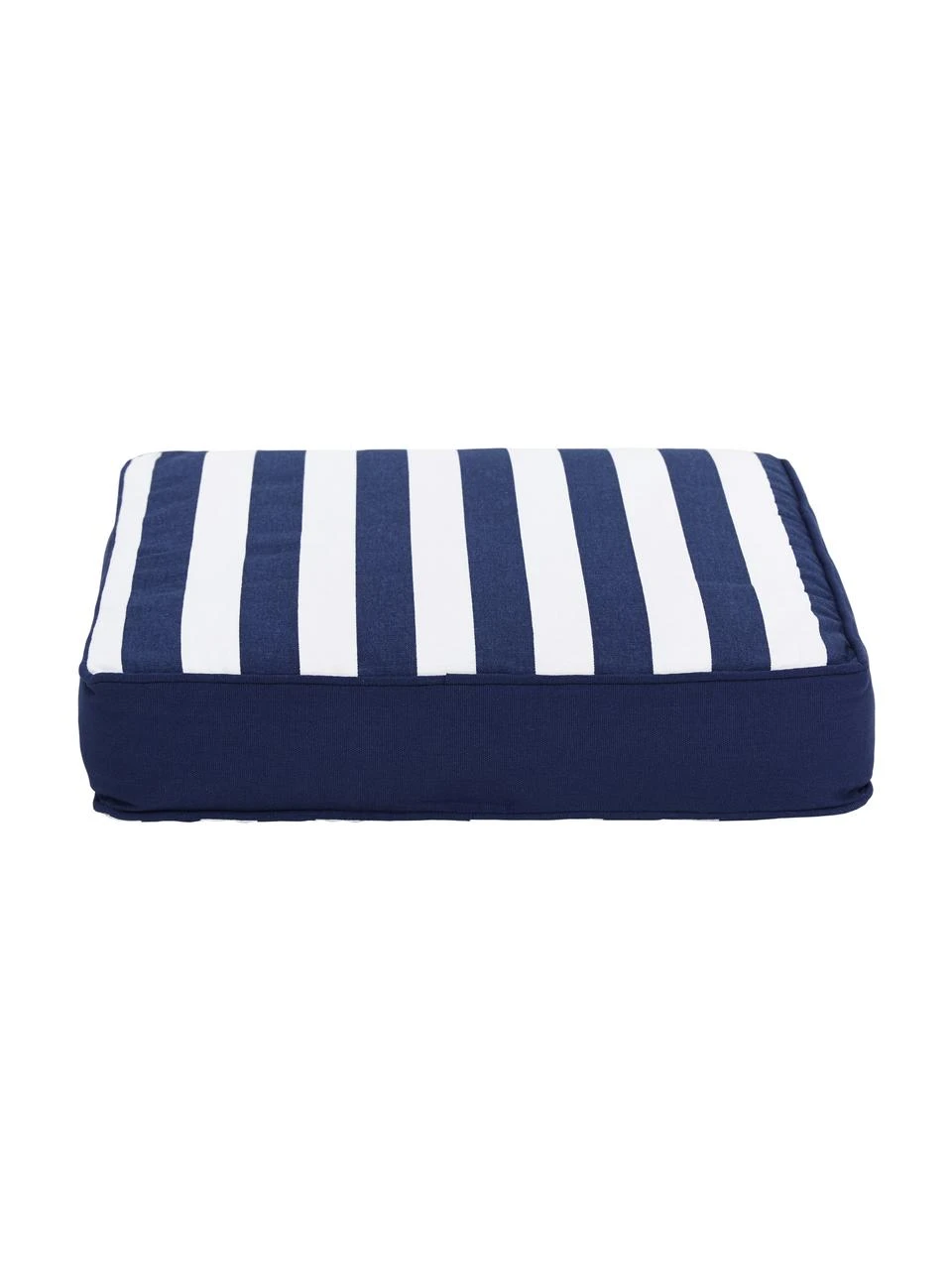 Westwing Collection Coussin de chaise rayures bleu foncé Timon, larg. 40 x long. 40 cm 3 Westwing Collection Coussin de chaise rayures bleu foncé Timon, larg. 40 x long. 40 cm