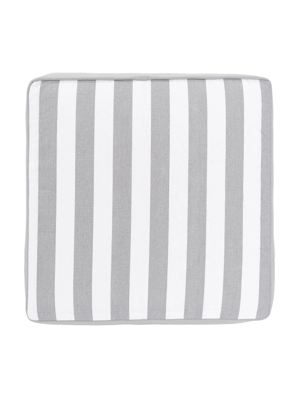 Westwing Collection Coussin de chaise rayures grises Timon, larg. 40 x long. 40 cm 4 Westwing Collection Coussin de chaise rayures grises Timon, larg. 40 x long. 40 cm – Image 2
